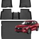 Jenofa-Car Floor Mats & Cargo Liner for 2020-2026 Ford Escape Gas (NO Hybrid) All Weather Floor Mats Set Full Set Floor Liners Custom for Escape 2025 Accessories