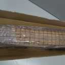 UNISHADES Cordless Bamboo Roman Shades for Windows, Blinds Size (22.5" W 48" H) Colour (Highfield Teak)
