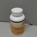 Vitamin D3 K2 Calcium - Bone Heart Muscle Support 5000 IU, BBD 04/2027