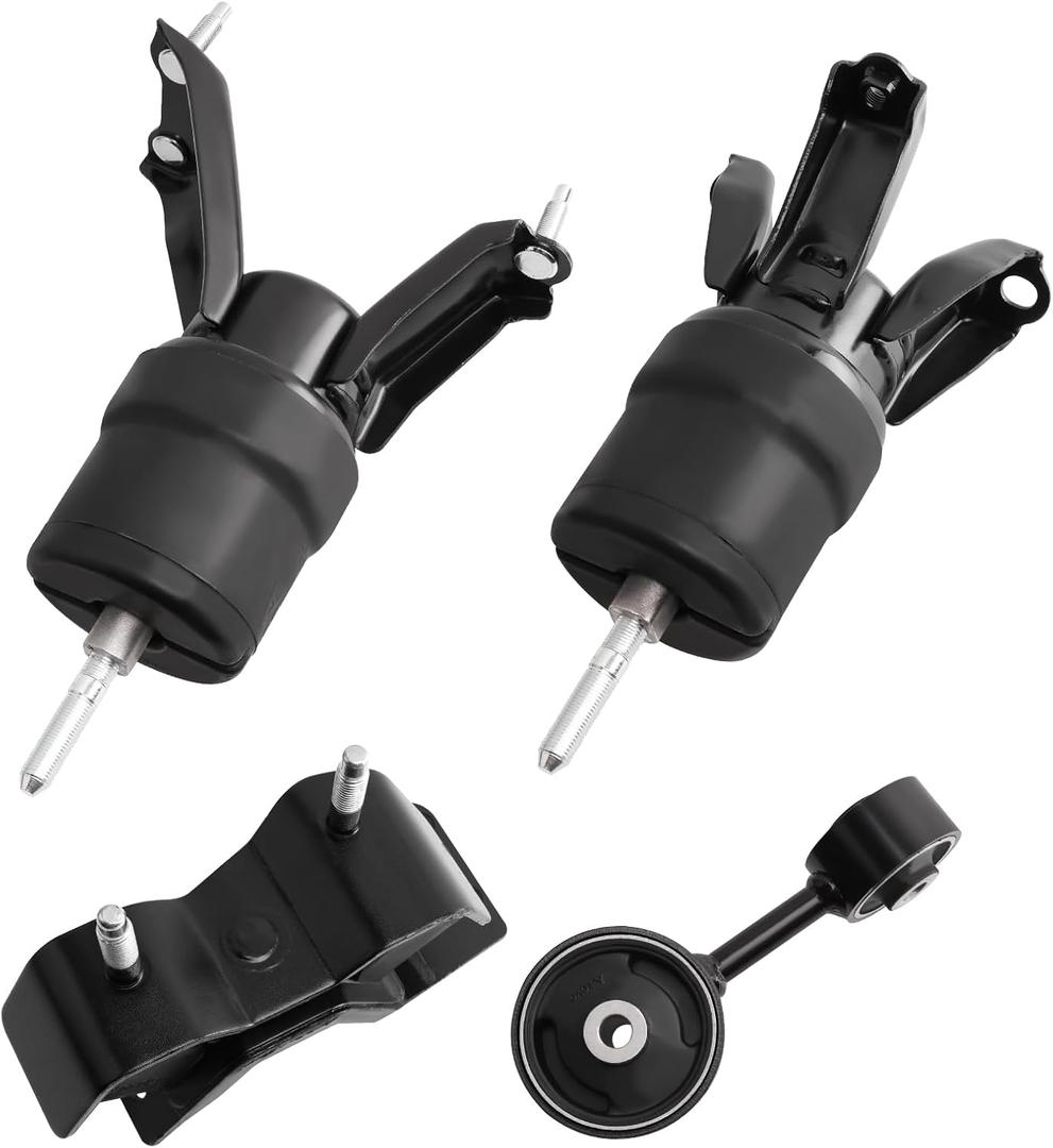 Engine Mount and Trans Mount kit Compatible with 1997-2001 Camry & 2000-2001 Solara 2.2L L4 Engine, Replace # A7241 1236103060 A7238 1236374130 A6256 1237203040 A7219 1237174530 4PCS