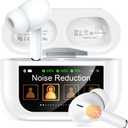 Bucephalus Wireless Earbuds with ENC Noise Cancelling, Bluetooth 5.4 Ear Buds, 48H Playtime & Bass Stereo Sound for Sports/Working, Compatible with iPhone/Android, Pad - Ivory White