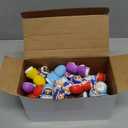 50 Pcs Mini Virgin Mary Figurines Mother Mary Holding Jesus Hide and Seek Figures for Sunday Easter Eggs Stuffers Baptism Gift (Multicolor)