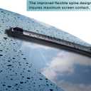 Perfect fit Premium All-Season Windshield Wiper Blades, fit for VW Beetle 2011-2019 (Set of 2)