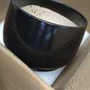 LE TAUCI Ceramic Planter, 10 Inch, Large Plant Pot, Indoor Plant Pot, Black