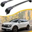 Lockable Cross Bars Roof Rack Fit for 2023-2026 Kia Sportage SX/SX Prestige Luggage Rack Crossbar Cargo Carrier Rooftop Accessories (with Side Flush Rails)