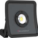 SCANGRIP NOVA R, Rechargeable COB LED Floodlight, 2000 Lumen, Handheld, 5 Step Dimming, Powerful Built-in Magnet, Waterproof (IP67), Long Operating Time, Slim and Compact, Built-in Power Bank with USB