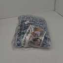 Vintage Washable 2x8 Runner Rug Non Slip, Denim Blue White Hallway Runner Rug, Super Soft Kitchen Runner Rug, Printed Faux Wool Thin Carpet Runner for Entryway Indoor Laundry Room Bedroom