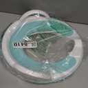 Jool Baby Potty Training Seat for Boys and Girls With Handles, Fits Round & Oval Toilets, Non-Slip with Splash Guard, Includes Free Storage Hook (Aqua)