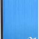 NRICO Portable External Hard Drive, USB 3.0, 2.5 Inch, Compatible with PC, Mac, Desktop (Blue, 500, GB)