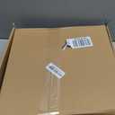 5Ft Pop Up Christmas Tree with Lights, Collapsible Pencil Tree Green Silver, Skinny Christmas Tree Slim Xmas Tree, Artificial Tinsel Tree Foldable for Home Apartment Holiday Party Winter Decor