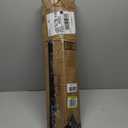 HOOBRO Floating Shelves, Wall Shelf Set of 3, 47.2 Inches Hanging Shelf with Raised Edge and Invisible Brackets, for Bathroom, Bedroom, Kitchen, Office, Living Room Decor, White WT92BJ01