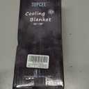 Cooling Blanket Twin 60"x80" for Hot Sleepers | Cold Summer Soft Blanket for Bed Couch and Travel Absorbs Heat Q-Max>0.35 Cool Lightweight Throw for Night Sweats Menopause
