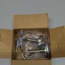 Refila Curtain Rod Holders for Wall, 2 Pack Ceiling Mount Bracket Set, Hardware Bracket Kit for 0.75 Inch or 0.79 Inch Rods, Wall and Ceiling Installation (Antique Bronze)