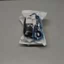 3 x Dog Leash, Short Dog Leash, Leashes for Large Breed Dogs,Traffic Padded Handle- Reflective Training Lead, Perfect for Medium to Large Dogs(12 Inch, Blue)