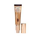 Charlotte Tilbury Beautiful Skin Medium Coverage Hydrating Foundation  Buildable Liquid Makeup for Instant Glow, Plumping Hydration & Lasting Skincare Benefits  4 Warm
