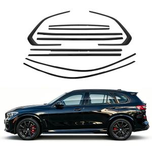 Stainless Steel Window Trim Blackout Kit for BMW X5 G05 2019-2025