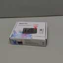 SMARTRO SC91 Projection Alarm Clock for Bedrooms with Weather Station, Wireless Indoor Outdoor Thermometer, Temperature Humidity Monitor Gauge Hygrometer