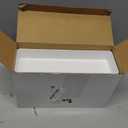 4 Pack Plastic Drawer Organizer 9.5 x 3 x 1.4 Inch Tabletop Organizer Tray Stationery Holder White Half Accessory Tray Stackable Storage Container for Vanity Office Home Utensils Gadgets Shelf Kitchen