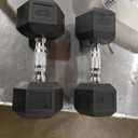 CAP Barbells, 25 LB Coated Hex Dumbbell Weight, New Edition