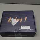 6 in ONE Blow Dryer Brush Ionic Hair Dryer Brush for Women, Hot Air Brush Hair Styling Tools 100-120V, Air Curling Iron Round Brush Blow Dryer 800W (White Gold)