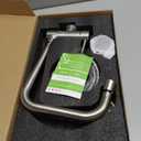 Kitchen Faucets Folding Inside Window Stainless Steel Hot and Cold Water Single Handle Single Hole Kitchen Sink Mixer Faucet Folding-Brushed