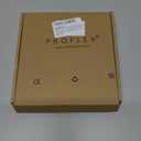 PROFLEX SpareSpecs Reading Glasses (value 5 pack) - lightweight, impact resistant, scratch resistant, bendy, flexible, anti-slip, unisex (mens + womens) (Oval; BLK; +3.5) (Black)