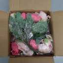 MARTINE MALL 4 Packs Peonies Artificial Flowers, Mixed Pink Artificial Peonies, Silk Peonies Flowers Fake Peonies Artificial Flowers Peonies Bouquet for Centerpiece Table Wedding Party Home Decor