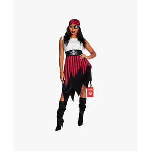 Morph Pirate Costume Women, Pirate Costume Adults, Womens Halloween Costumes, XL