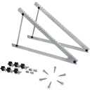 SUNMAK 41inch Adjustable Solar Panel Mount Brackets 0-90° Adjustable Solar Panel Tilt Mount Brackets for Solar Panels Installed on Any Flat Surface for RV, Roof, Boat, Any Off-Grid Systems