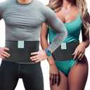 Everyday Medical Post Surgery Abdominal Binder For Men And Women - Medical Grade Stomach Compression Brace for Waist and Abdomen Surgeries such as Gastric Bypass, Liposuction, C-Section, Tummy Tuck, Black XXL