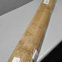 4FT Acrylic Curtain Rod Set for 48" windows,Clear Drapery Rod(Gold Bracket)