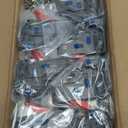 14 Inch 6 Pair Undermount Soft Close Drawer Slides Full Extension Drawer Glides Runners with 3D Locking Device for Frameless Cabinet