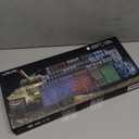 Keyboard and Mouse Gaming LED Wired Combo with Emitting Character Keyboard 4800DPI 2 Side Button USB Mouse Rainbow Backlit Mechanical Feeling Compatible with PC Raspberry Pi Mac Xbox one ps4 (910b)