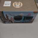 HONGTUO School Bus Toy with Sound and Light, Simulation Steering Wheel, Toddlers School Bus with Music Education, Gift for 1-3-5 Boys & Girls