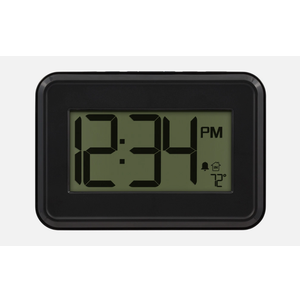 M80307 La Crosse Technology Digital Wall Clock with IN Temperature & Timer