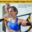Resistance Band Wall Anchor, Wall Mount Workout Anchors for Home Gym WorkoutsBody Weight Straps, Suspension Training, Exercise,Stretching,Yoga
