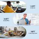 3-Pack Red [3.3FT+6.6FT+10FT] 60W USB C to USB C Cable, Type C Fast Charging Cable for iPhone Air 17 16e 16 15 Pro Plus Pro Maxfor Galaxy S25, for iPad Pro/Air/mini, for MacBook Pro/Air and More