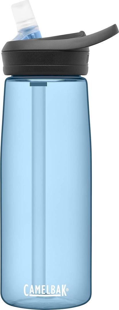 CamelBak Eddy+ Bite Valve Straw Tritan Water Bottle (25 Ounces, True Blue)