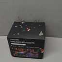 WEMADE 15.4ft Pre-Lit Christmas Garland with Lights  50 LED Lighted Garlands for Christmas Decorations Indoor Outdoor, Battery Operated 8 Modes Memory Timer for Mantel Stair Banister Doorframe Dcor (Multi Color)