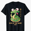 Lunar New Year 2025 Happy Chinese New Year Of The Snake T-Shirt Size XL