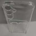 AKABEILA Case for Samsung Galaxy S24 Plus Clear Cute Phone Case Soft TPU Wallet Case Slim Bag Cover Shockproof with Card Slot Holder Clear