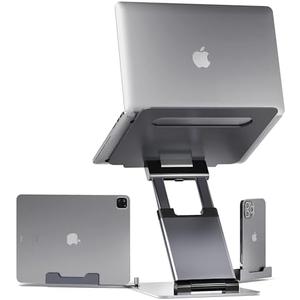 Lifelong UPRYZE Pro Ergonomic Laptop Stand, Adjustable Height up to 20", "Laptop Riser Computer Pulpit Stand for Laptops 10-17 Inches, Fits MacBook, Laptops, MacBooks