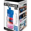 HY-IMPACT BETTER BLENDER - PERSONAL WITH HANDLE AND STRAW - 16OZ. USB RECHARGEABLE