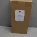 DN DECONATION 2PCS Christmas Reindeer Decoration Christmas Figurines Standing Deer Statues, Rustic Resin Xmas Reindeer with Wood Texture for Tabletop Mantle Decor (Brown) (Set of 2)