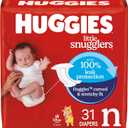 Huggies Size Newborn Diapers, Little Snugglers Baby Diapers, Size Newborn (up to 10 lbs), 31 Count, 