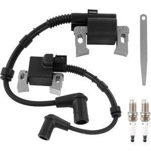 HQPASFY 2-Pack Ignition Coil 30500-Z6L-043 Compatible with Honda GX630, GX660, GX690 Engines Replaces 30500-Z6L-033, 30500-Z6L-003, 30500-Z6L-013, 30500-ZCN-003