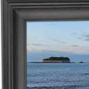 16x30 inch Picture Frame Solid Wood Black,Suitable for Panoramic Photo Frame/Posters/Painting/Group Photo/Puzzle (A23B1630)