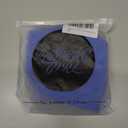 RUNNING GIRL Sports Bras for Women High Support,Seamless Ribbed Longline High Neck Sports Bra Racerback Padded Crop Top Yoga (Blue, M)