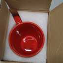 harebe 20 OZ Large Coffee Mug, Ceramic Tea Cup for Office and Home, Big Capacity with Handle, Cups for Men Women Mug Lovers, Microwave & Dishwasher Safe, Red