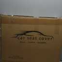 Car Seat Cover, Seat Covers for Cars, Luxury Faux Leather Waterproof Seat Covers, Car Seat Protector Accessories Universal Fit Most Vehicles Wine Red Front Pair